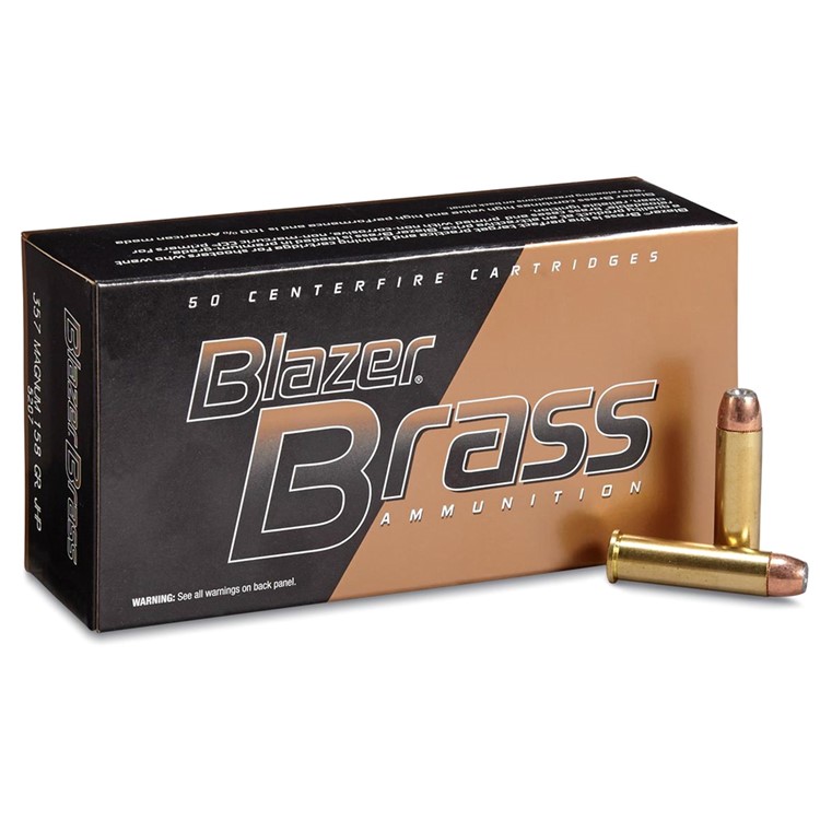 BLASER Brass 357 Magnum 158Gr JHP 50 Rds Box Ammo-img-1