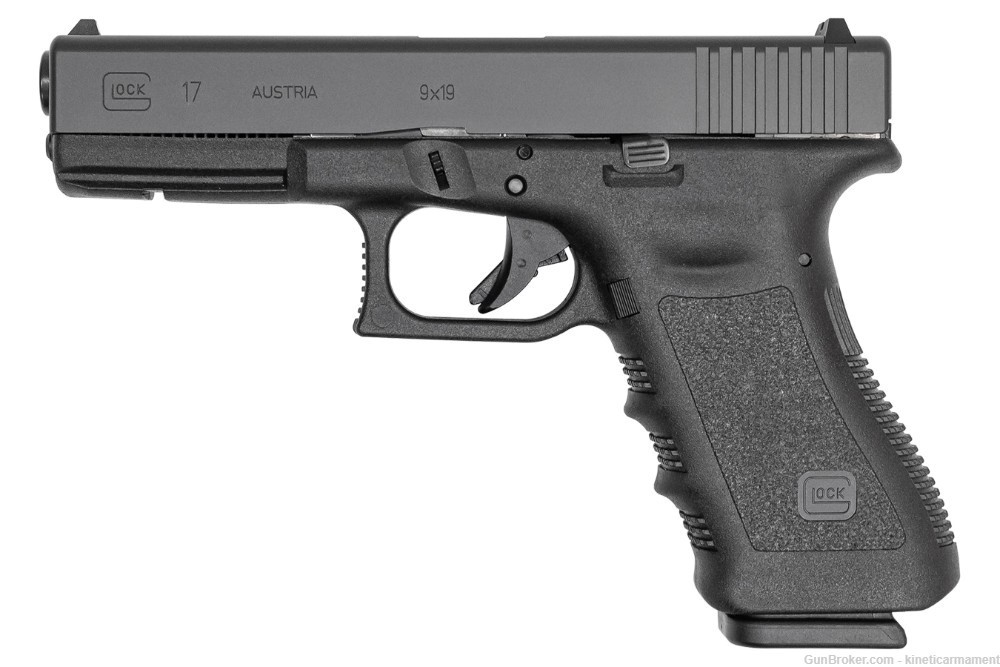 Glock, 17 Gen3, Striker Fired, Semi-automatic, Polymer Frame Pistol,-img-1