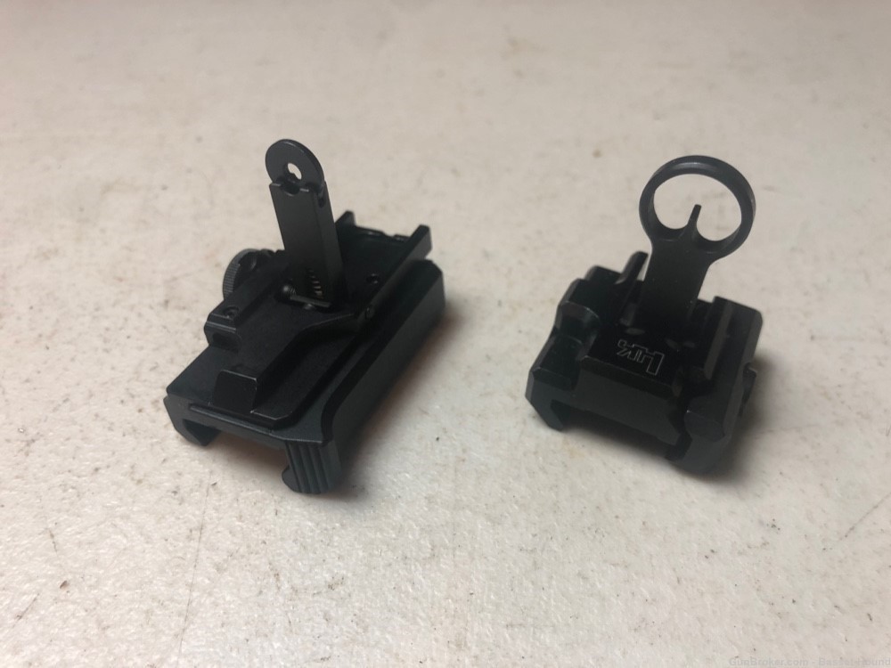HK416 MR223 Factory Iron Sights - Front & Rear-img-3