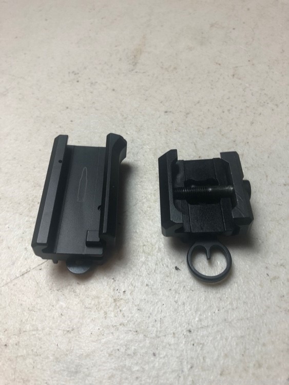 HK416 MR223 Factory Iron Sights - Front & Rear-img-1