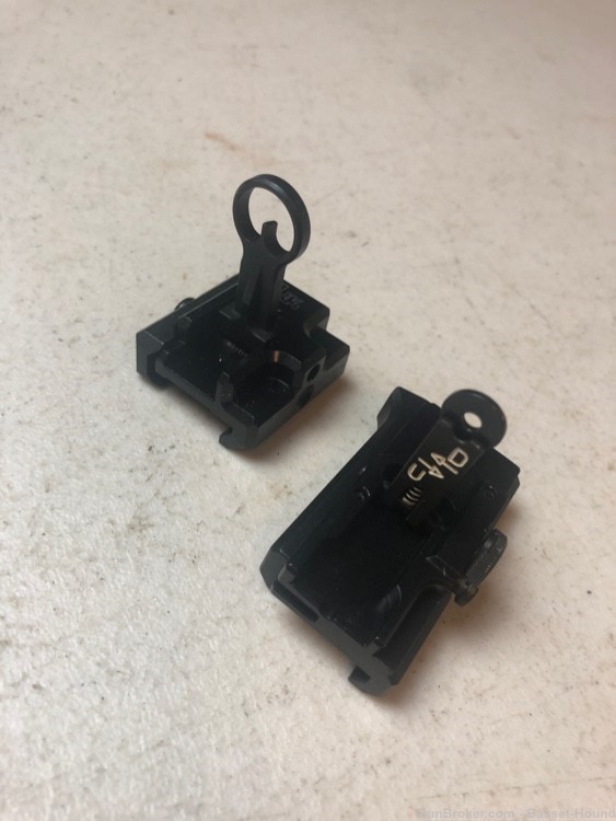 HK416 MR223 Factory Iron Sights - Front & Rear-img-0