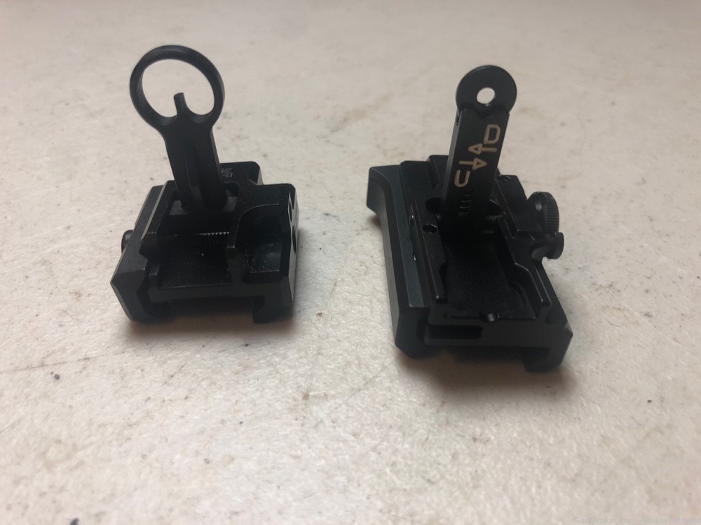 HK416 MR223 Factory Iron Sights - Front & Rear-img-2