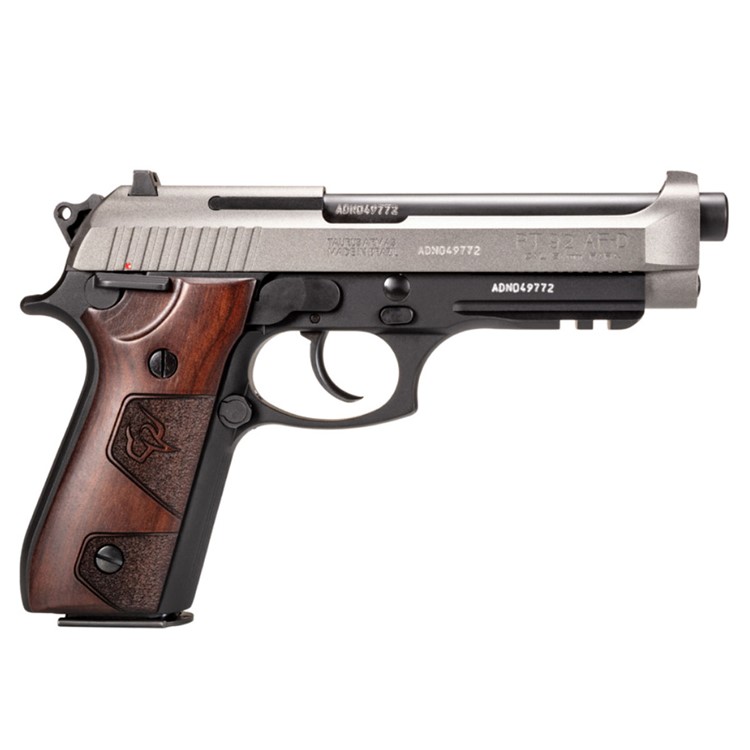TAURUS PT92 9mm 5in 2x 17rd Mags Black/Tungsten Pistol 1-92015C1-HW2-img-0
