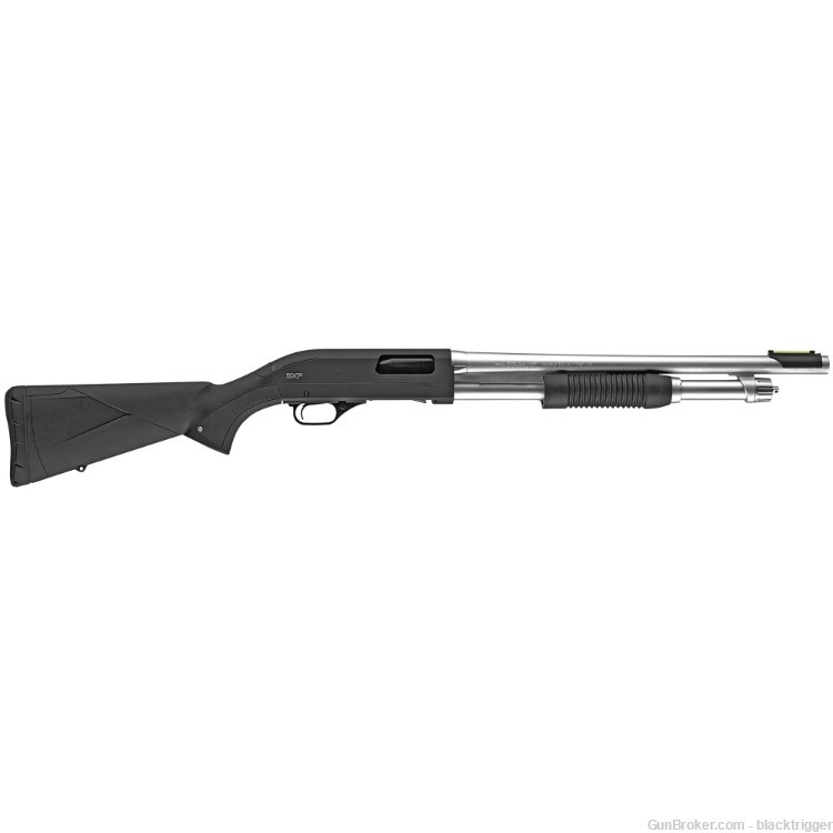 Winchester Repeating Arms SXP Marine Defender Pump Action 12Ga 3" 18" Chrom-img-1