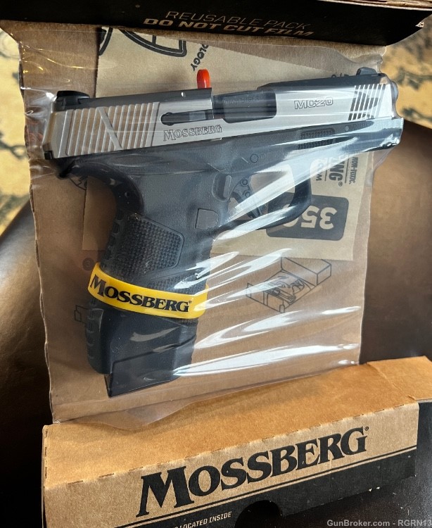 Mossberg MC2C 3.9" 9MM Pistol, 13& 15 round Stainless Steel - 89018 -img-3