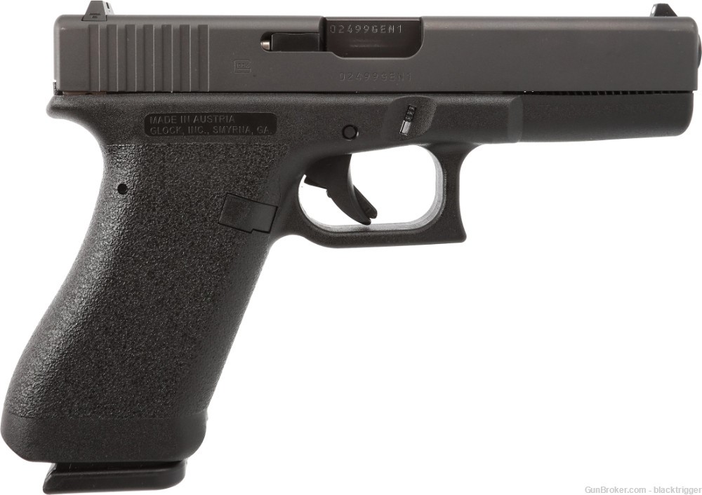 Glock P81756203C1 G17 Gen 1 Classic 9mm Pistol 4.49" reproduction Original -img-2