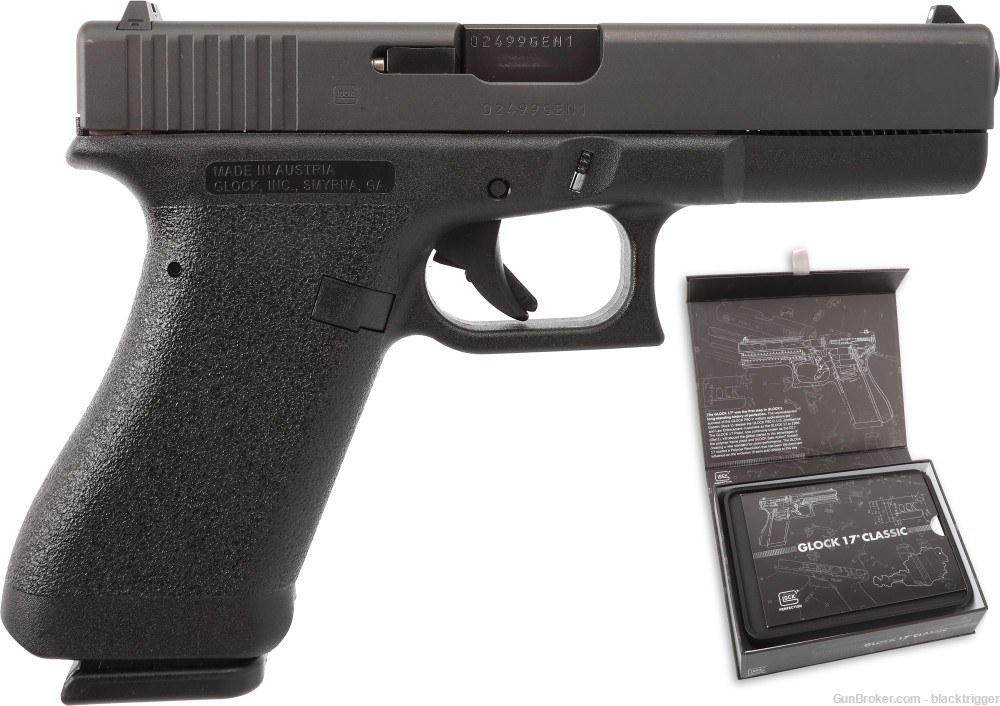 Glock P81756203C1 G17 Gen 1 Classic 9mm Pistol 4.49" reproduction Original -img-1