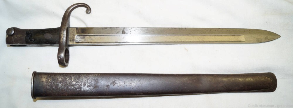 JAPANESE TYPE 22 1ST MODEL BAYONET WITH SCABBARD-img-1