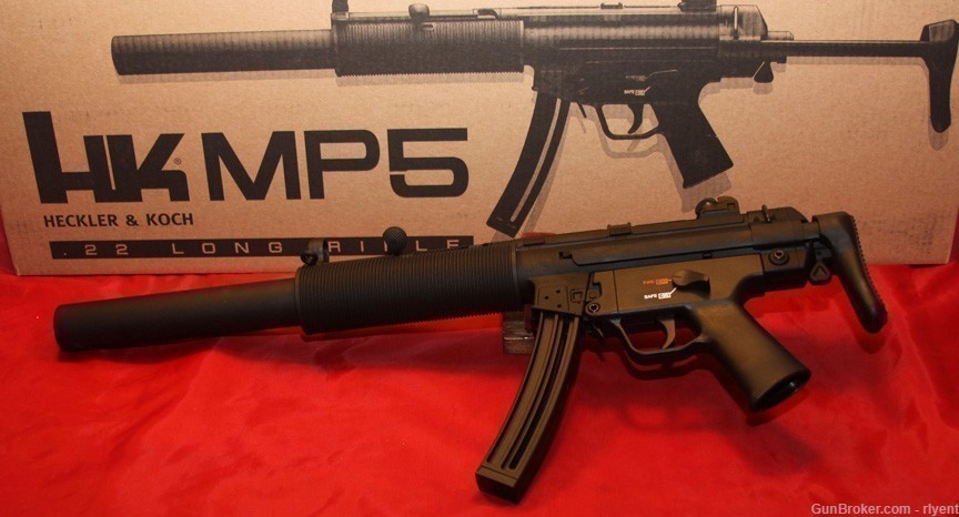H&K MP5, .22LR, 25rd Magazine - NEW!-img-2