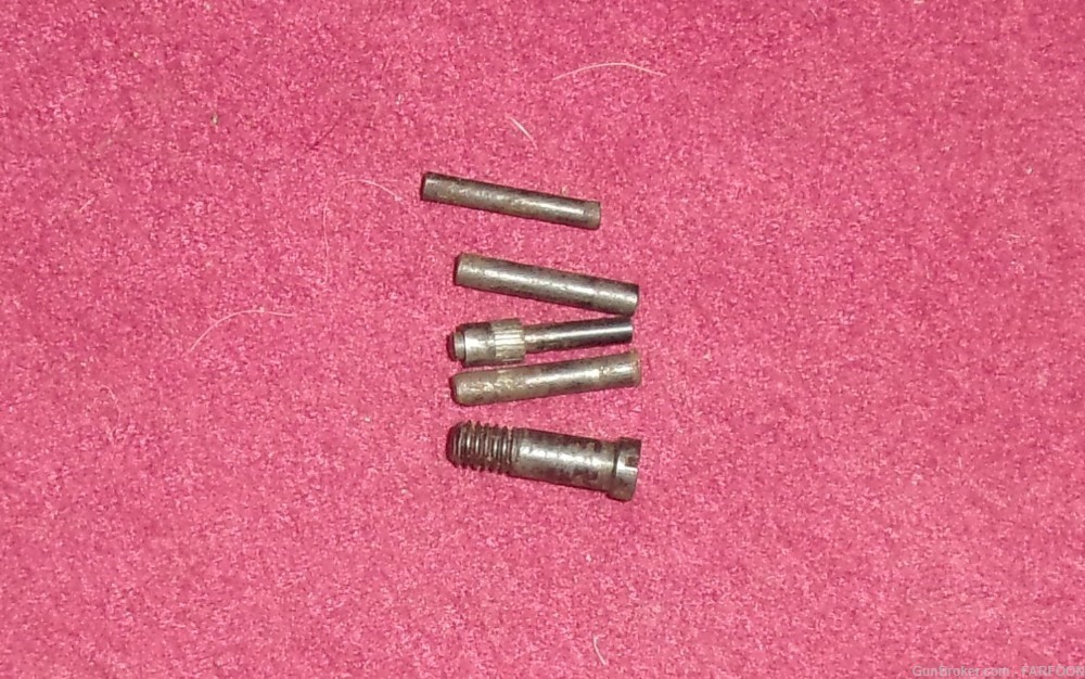 CHARTER ARMS UNDERCOVER 32 CAL. (4) PINS, (1) BUSHING, & (1) SCREW -img-0