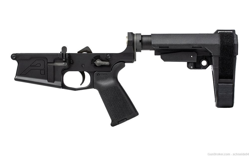 Aero Precision M5 (.308) Pistol Complete Lower Receiver with SBA3 Brace-img-1