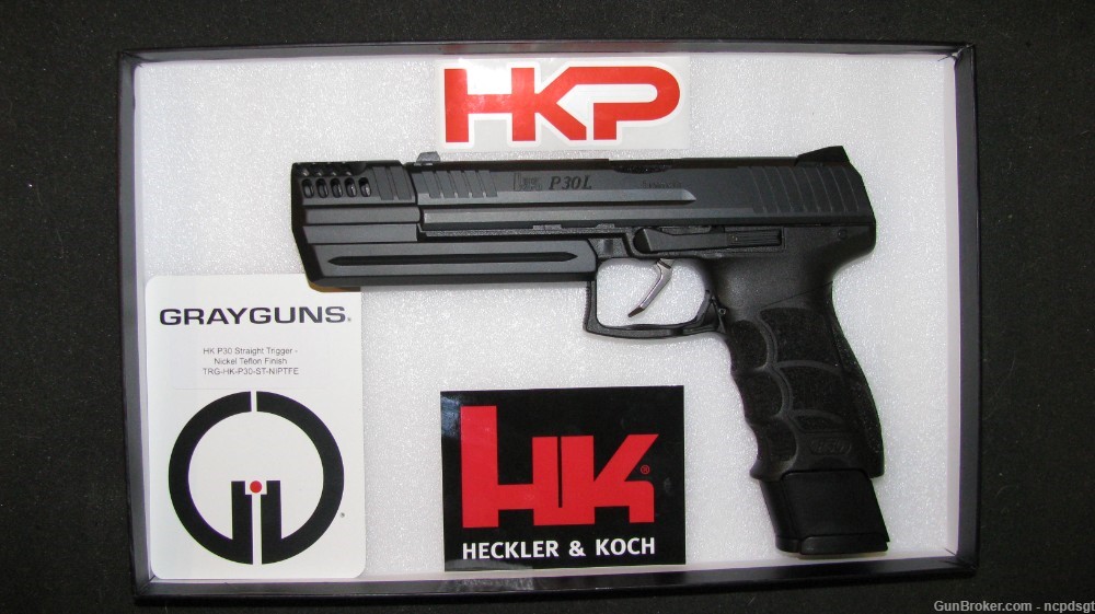 HK Heckler & Koch P30L V1 9MM  Custom GRAYGUNS Trigger and Short Reset Kit-img-4