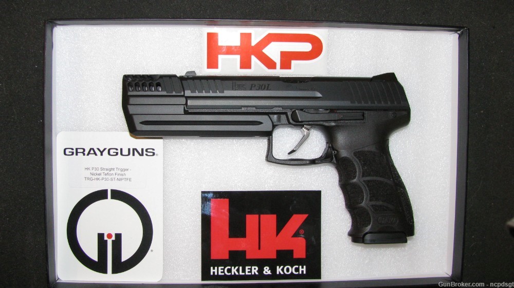 HK Heckler & Koch P30L V1 9MM  Custom GRAYGUNS Trigger and Short Reset Kit-img-6