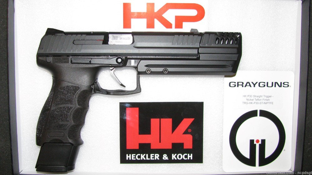 HK Heckler & Koch P30L V1 9MM  Custom GRAYGUNS Trigger and Short Reset Kit-img-2