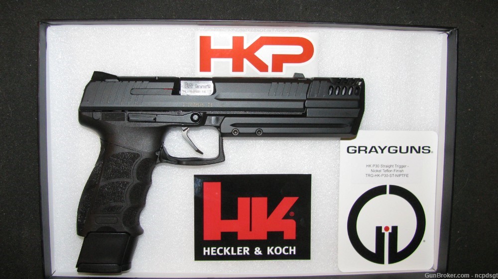 HK Heckler & Koch P30L V1 9MM  Custom GRAYGUNS Trigger and Short Reset Kit-img-3