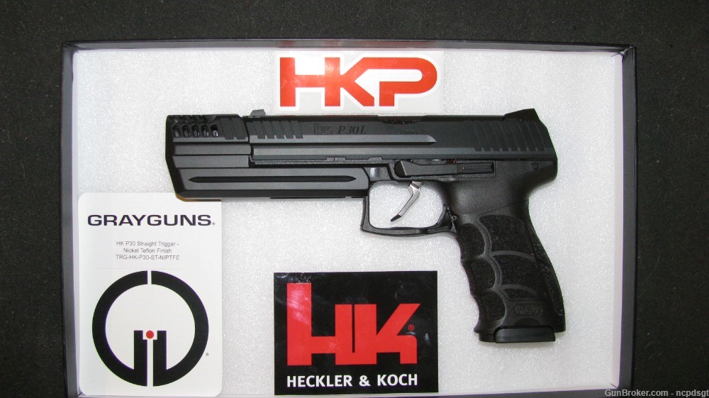HK Heckler & Koch P30L V1 9MM  Custom GRAYGUNS Trigger and Short Reset Kit-img-5