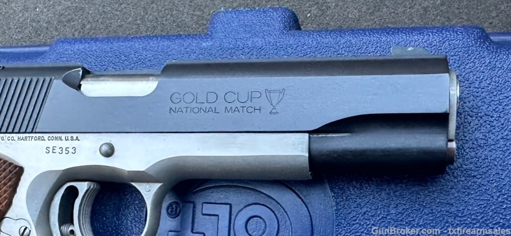 Rare Colt Gold Cup National Match Super Elite .38 Super, 1 of 750 Made,1987-img-16