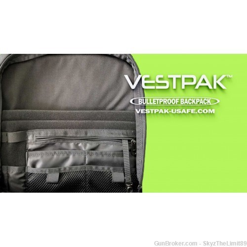 Vestpak Standard (Bulletproof backpack with wrap around IIIA vest)-img-4
