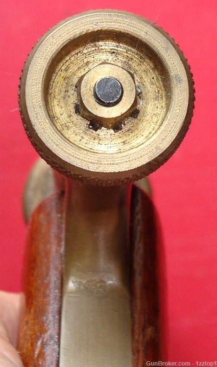 Prototype Brass British Schermuly Flare / Signal Gun - 1 inch Flares. -img-10