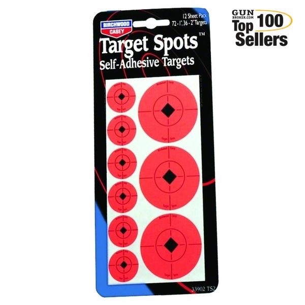 BIRCHWOOD CASEY Target Spots 2in 90 Orange Targets (33902)-img-0