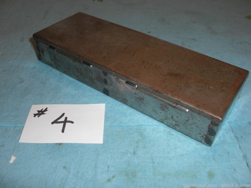 German WWII MG34 MG42 Small Parts Box "HJB" - Excellent - Box #4-img-13