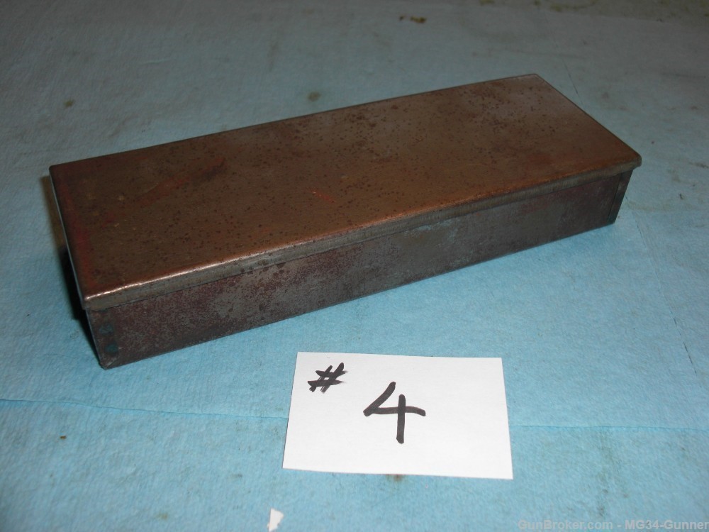German WWII MG34 MG42 Small Parts Box "HJB" - Excellent - Box #4-img-11