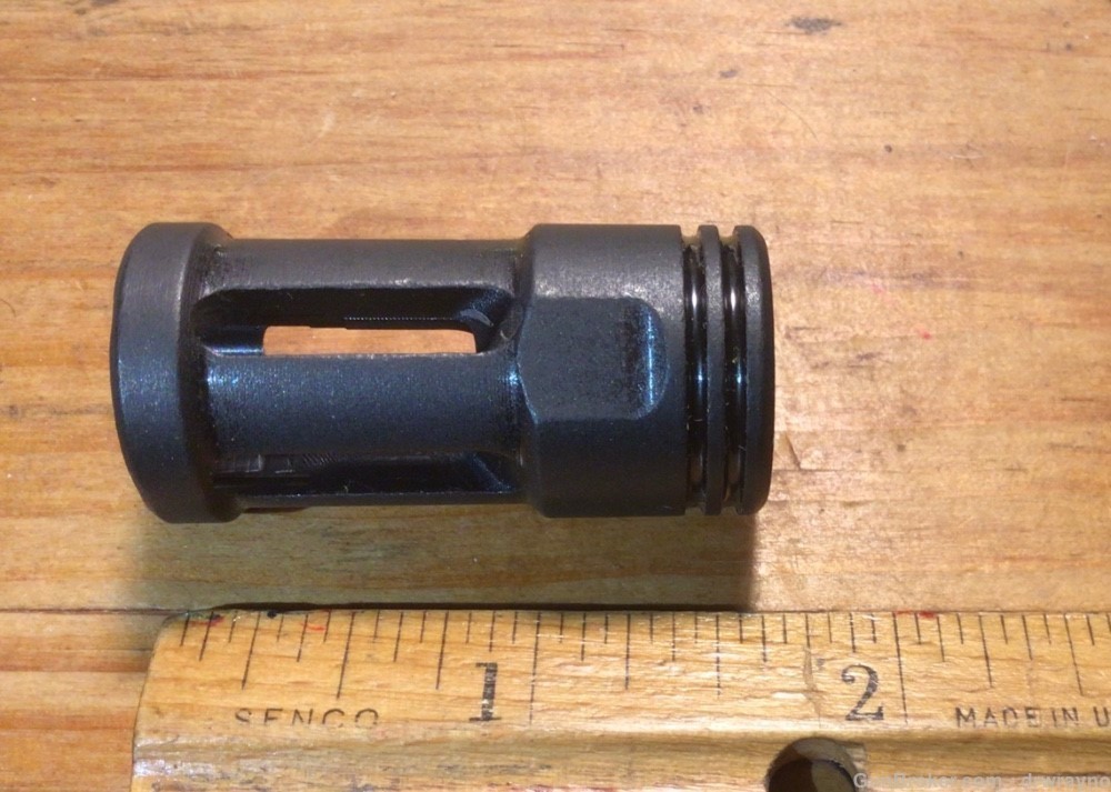 Ruger Flash Hider - 1 5/8" long threaded 1/2"x28 - Removed from a 10/22-img-0