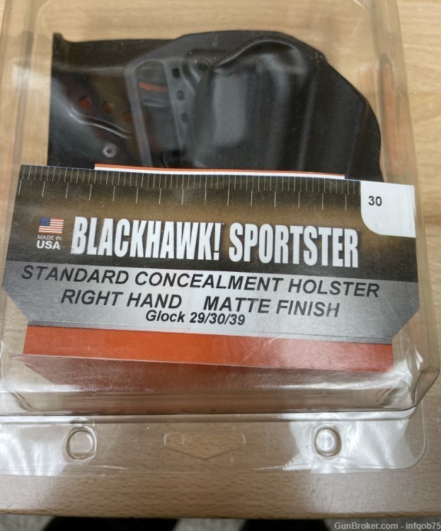 Blackhawk Sportster Glock 29 Holster NIB Right Hand-img-0