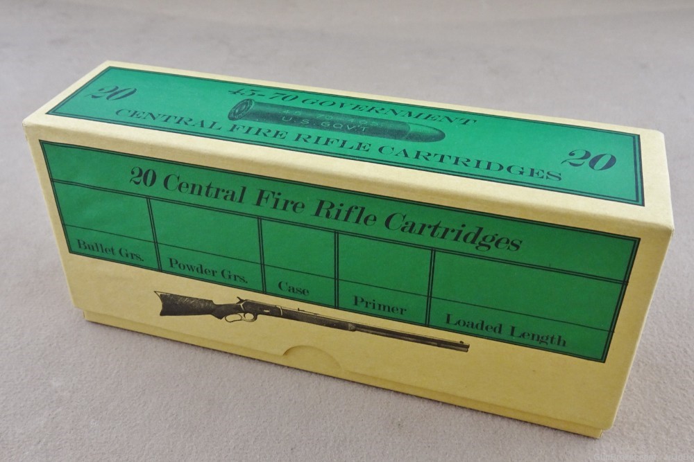 Frankford Arsenal .45-70 Tinned Brass Rifle Cartridges (Qty: 20)-img-9