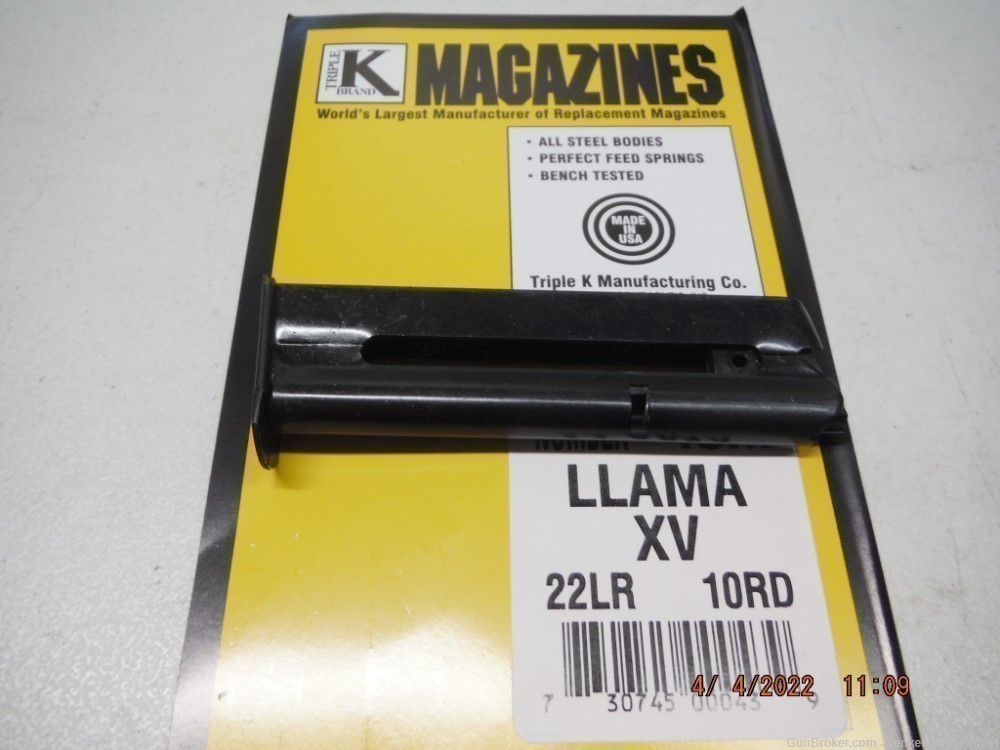 LLAMA XV 22  Magazine 10RD Llama 22LR Mag-img-0
