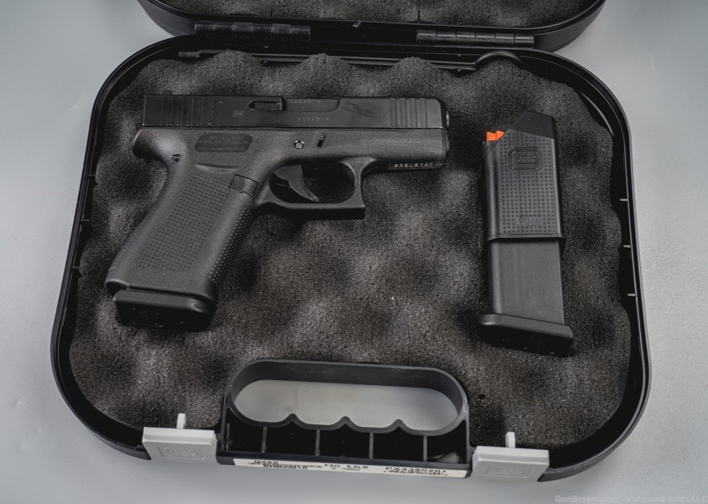 Unfired Glock 43X 9mm Semi-Auto Pistol! 10rd! Penny Auction!-img-6