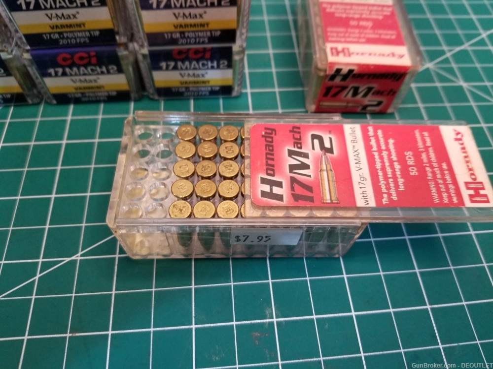 CCI & HORNADY 17 MACH 2 TOTAL OF 540 RDS-img-4