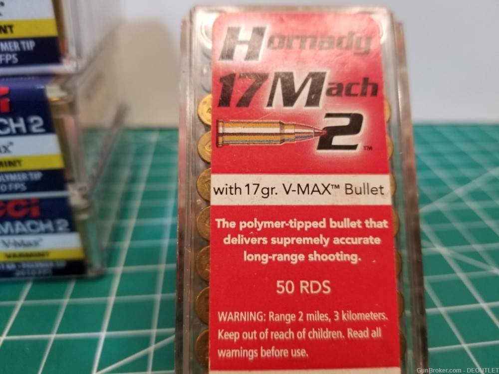 CCI & HORNADY 17 MACH 2 TOTAL OF 540 RDS-img-3