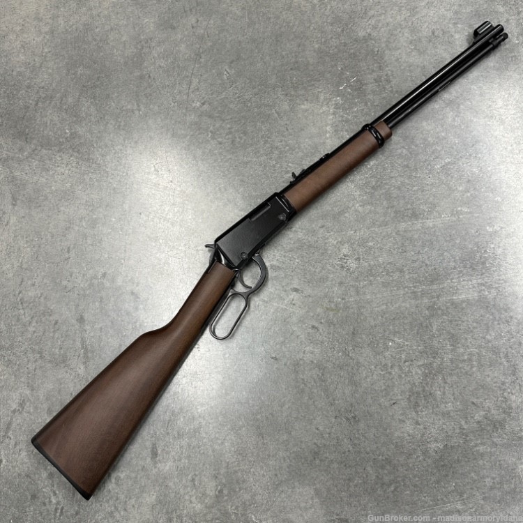 Henry Classic Lever Action H001 .22 LR 18.5" CLEAN! Penny Auction!-img-0