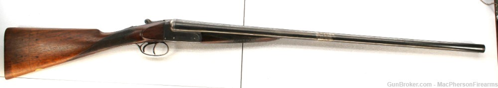 British Boxlock Double Shotgun by Army & Navy Company .12GA-img-0