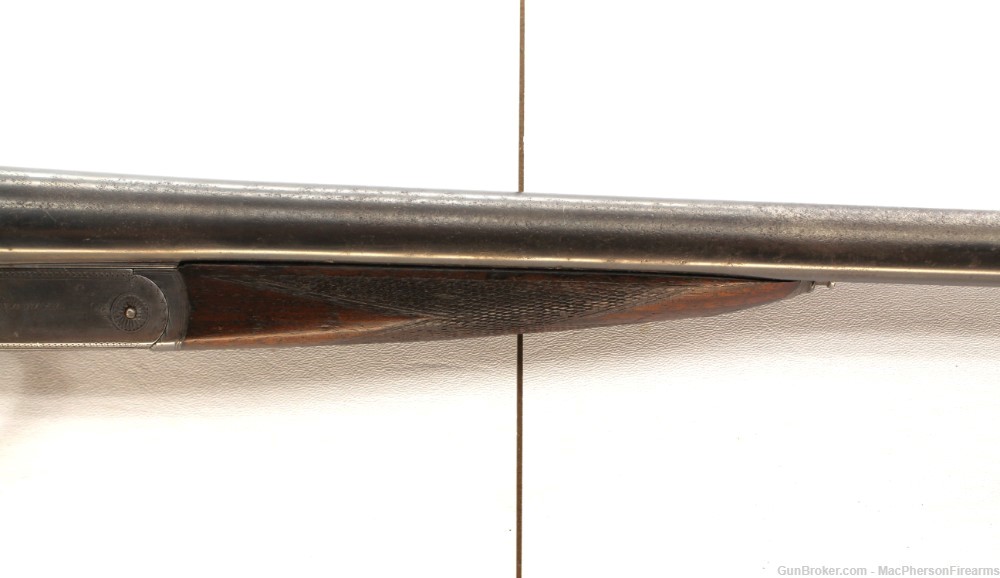 British Boxlock Double Shotgun by Army & Navy Company .12GA-img-4