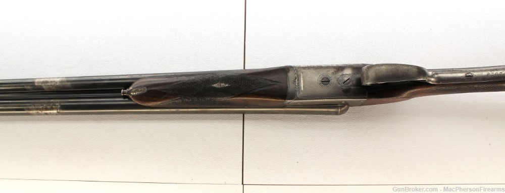 British Boxlock Double Shotgun by Army & Navy Company .12GA-img-12