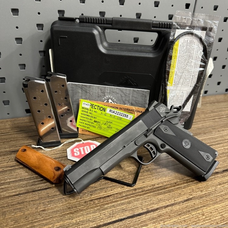 Rock Island 1911 Standard FS .45 ACP w/ Box + Extra Mags PENNY AUCTION!-img-0