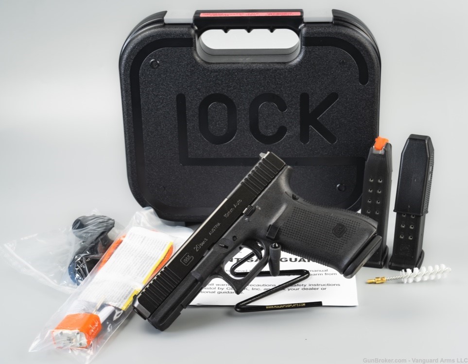 Glock G20 Gen 5 10mm 15+1 Semi-Auto Pistol!-img-0