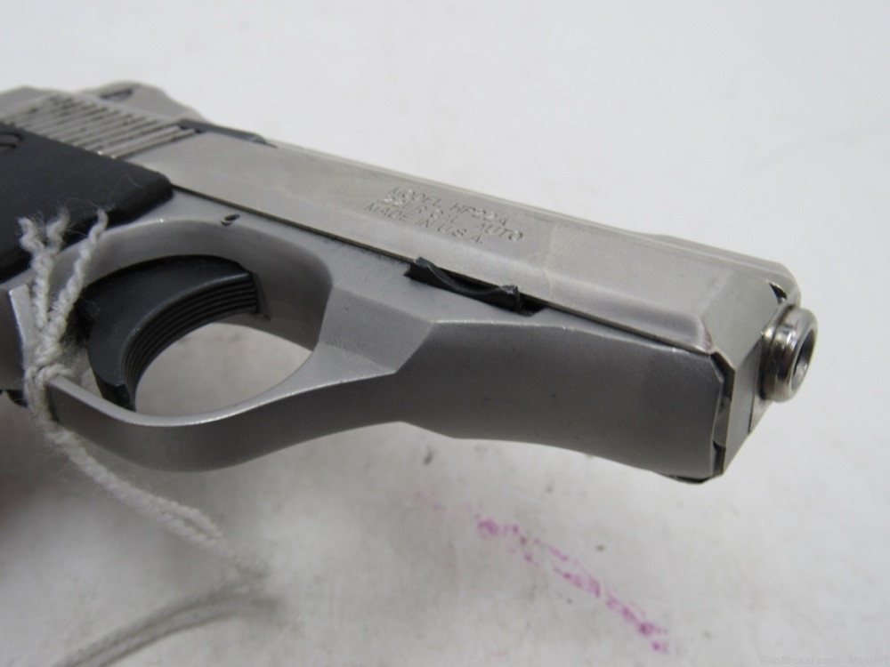 Nickel Phoenix Arms HP22A w/Polished Slide 3"Brl 22LR No Reserve-img-14