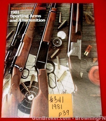 Orig Winchester 1981 Catalog Model 501 101 21 23-img-0