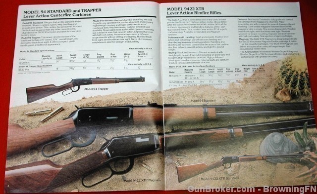 Orig Winchester 1981 Catalog Model 501 101 21 23-img-2