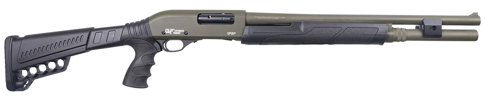 Gforce Arms GF2P 12 GA Pump Tactical Shotgun 20 3 OD Green GF2P12-img-0