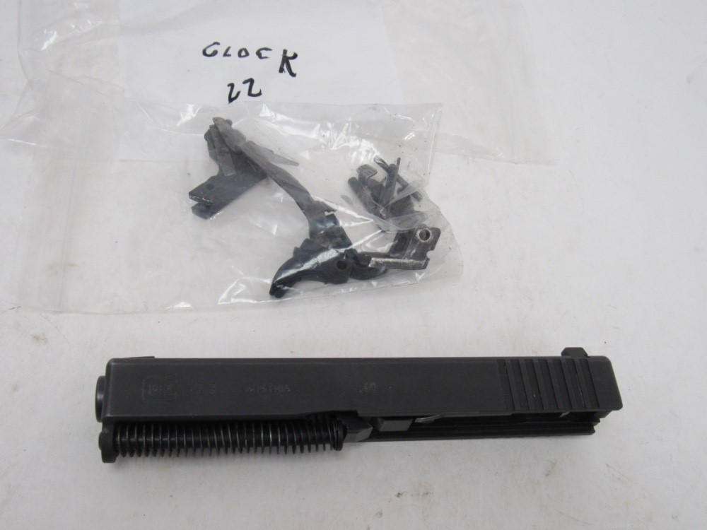 Glock 22 Gen 3 Complete Slide/Barrel & Parts Kit $.01 Start No Resv 40 S&W-img-0