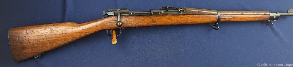 Superb WWII Springfield 1903 Mk I .30-06 Rifle-img-0