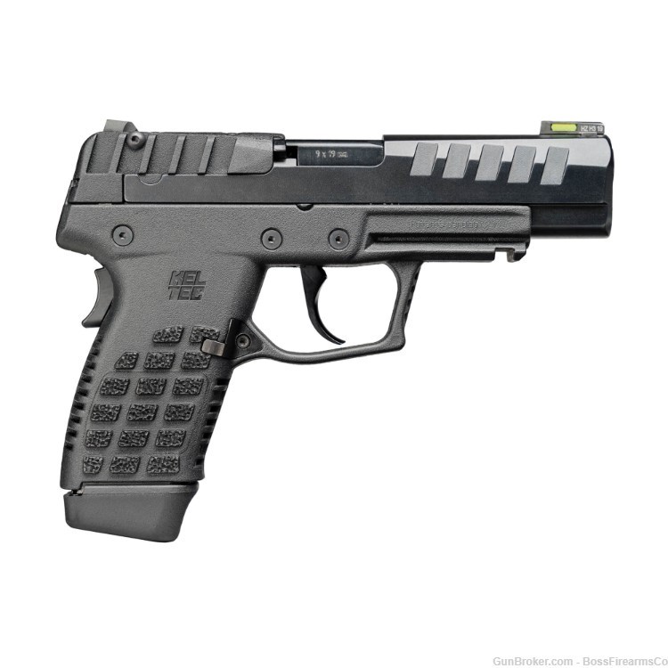 Kel-Tec P15 9mm Luger Semi-Auto Pistol 4" 15rd Aluminum P15BLK-img-0