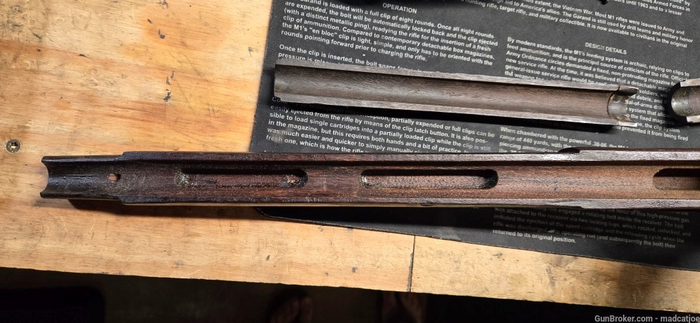 P14 rifle wooden stock, rear and front handguard M1917 1917 Eddystone-img-14