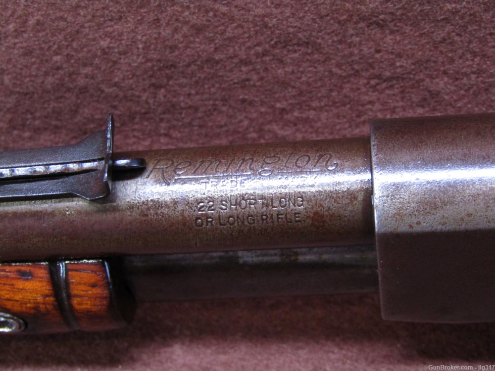 Remington Pre-Model 12 22 S/L/LR Pump Action Rifle C&R Okay-img-12