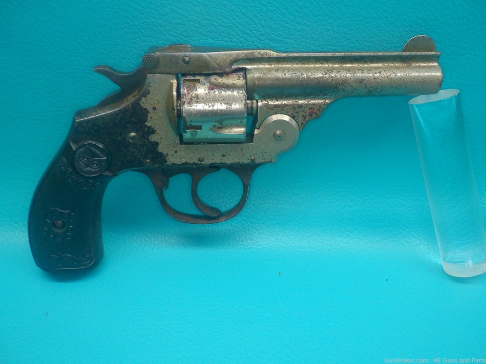 Iver Johnson Safety Automatic DA .32s&w 3"bbl Revolver- PENNY AUCTION-img-0
