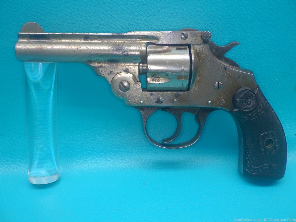Iver Johnson Safety Automatic DA .32s&w 3"bbl Revolver- PENNY AUCTION-img-4